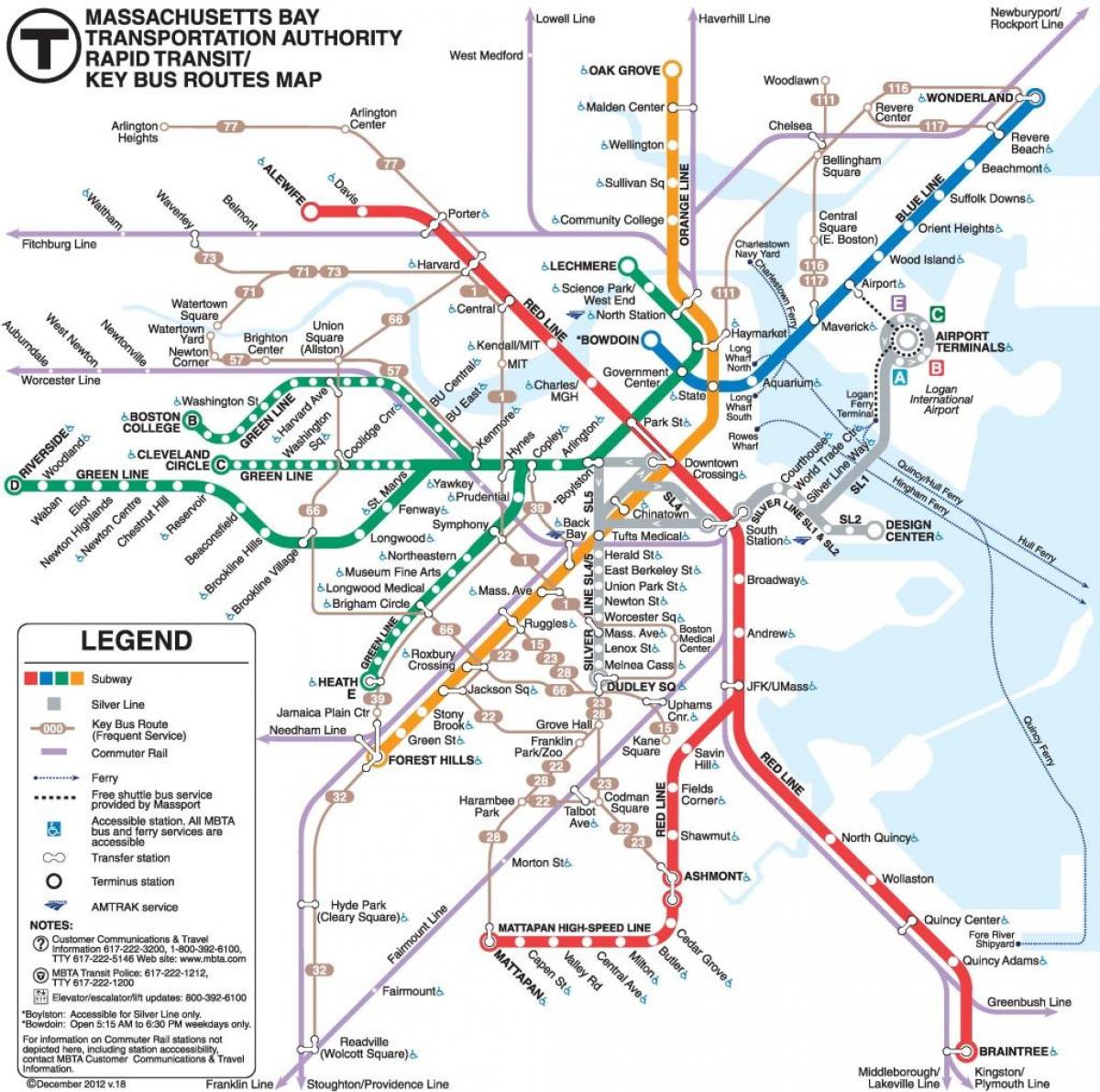 Philadelphia javni prijevoz mapu