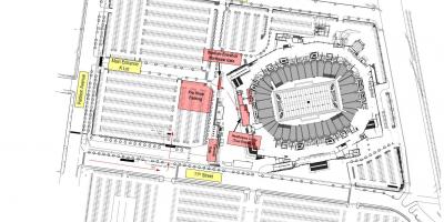 Lincoln finansijski polje parking karta
