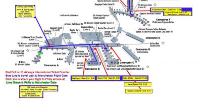 Aerodrom mapu Philadelphiji