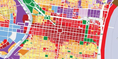 Geodetske karte Philadelphiji