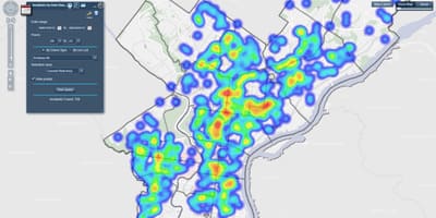 Philly sigurnost mapu